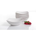thumbnail image 3 of Gibson Home Zen Buffetware - Ensemble de bols blancs 8 pièces, 3 of 7