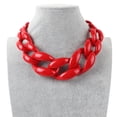 thumbnail image 3 of Collar de hombre Sonducket AP014455-06 Gargantilla de moda de resina y plástico Blanco, 3 of 6