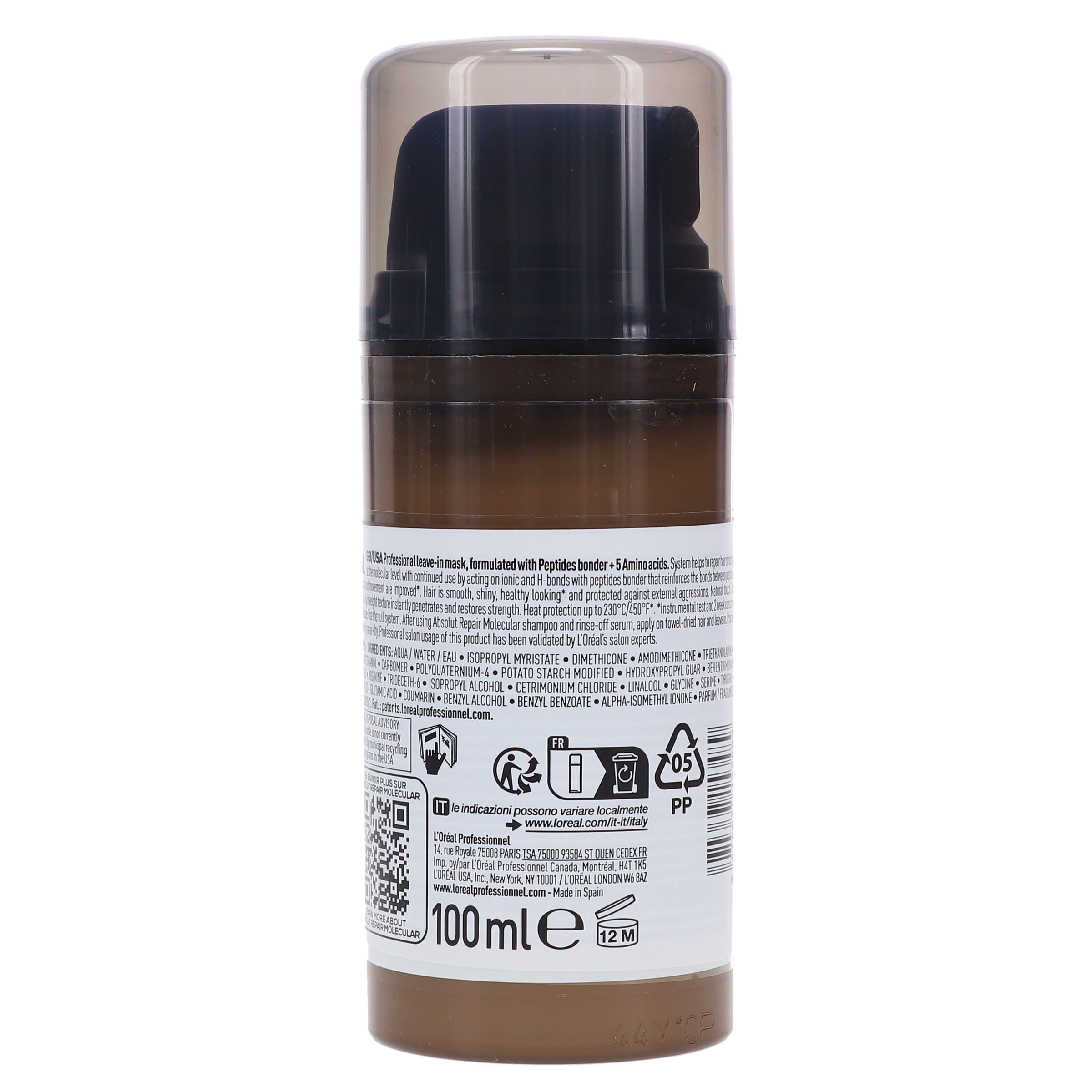 L'Oreal Professionnel Absolute Repair Molecular Leave-In 3.4 oz