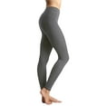 thumbnail image 4 of GILIGEGE Seamless Warm Lined Legging for Women Thermal Winter Full Length Legging Pants,Women's Thick Yoga Soft Cotton Blend High Waist Workout Leggings with Tummy Control Grey 4XL, 4 of 7