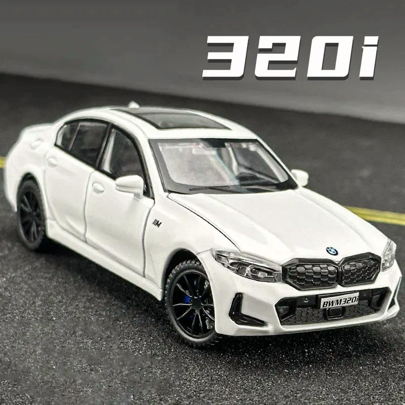 1:32 BMW 320i THE 3 2025 Alloy Model Car Toy Diecasts Casting Sound and Light Car Toys For Children Vehicle