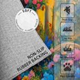 thumbnail image 2 of 4x6 Rug, Wildflower Rug Washable Non Slip Soft for Living Room Bedroom, Multicolor Floral Area Rug, Girls Forest Flower Carpet, Wildflower Home Decor & Gifts, 2 of 7