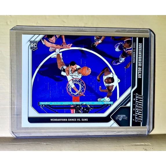 Victor Wembanyama 2023-24 Panini #36 NBA Rookie Basketball Card Spurs 1 of 6309
