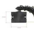 thumbnail image 2 of Voltage Regulator Rectifier Harley Davidson 74512-00 / 2000 Twin Cam 88 Softail, 2 of 5