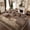 Brown, variant on LLappuil 145" Sectional Sofa, Oversized Modular Sectional Sofa with Cup Holder, Hidden Storage, 4 Seat Corduroy Sofa Couch with Chaise for Living Room Gray