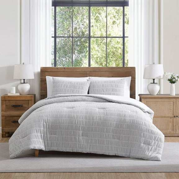 Tahari Home 3-Piece Cotton Comforter Set, Assorted Designs and Sizes