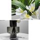 thumbnail image 3 of Luz europea de lujo simulación arte floral mesa de comedor entrada centros de mesa decoraciones flores artificiales artesanías decoración, 3 of 5