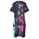 thumbnail image 4 of Vestido de verano de lujo para mujer traje holgado con bolsillos elegante de noche película negra Tokio, 4 of 6