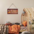 thumbnail image 6 of Fall Decorations for Home Office Front Door - 'Fall for Jesus He Never Leaves' Sign - Autumn Wall Hanging Decor 12 X 6 Inch, 6 of 7