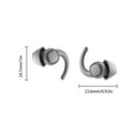 Tiitstoy Soundproof Noise Reduction Earplugs Watertight Swimming Dormitory Avoid Noise Filter