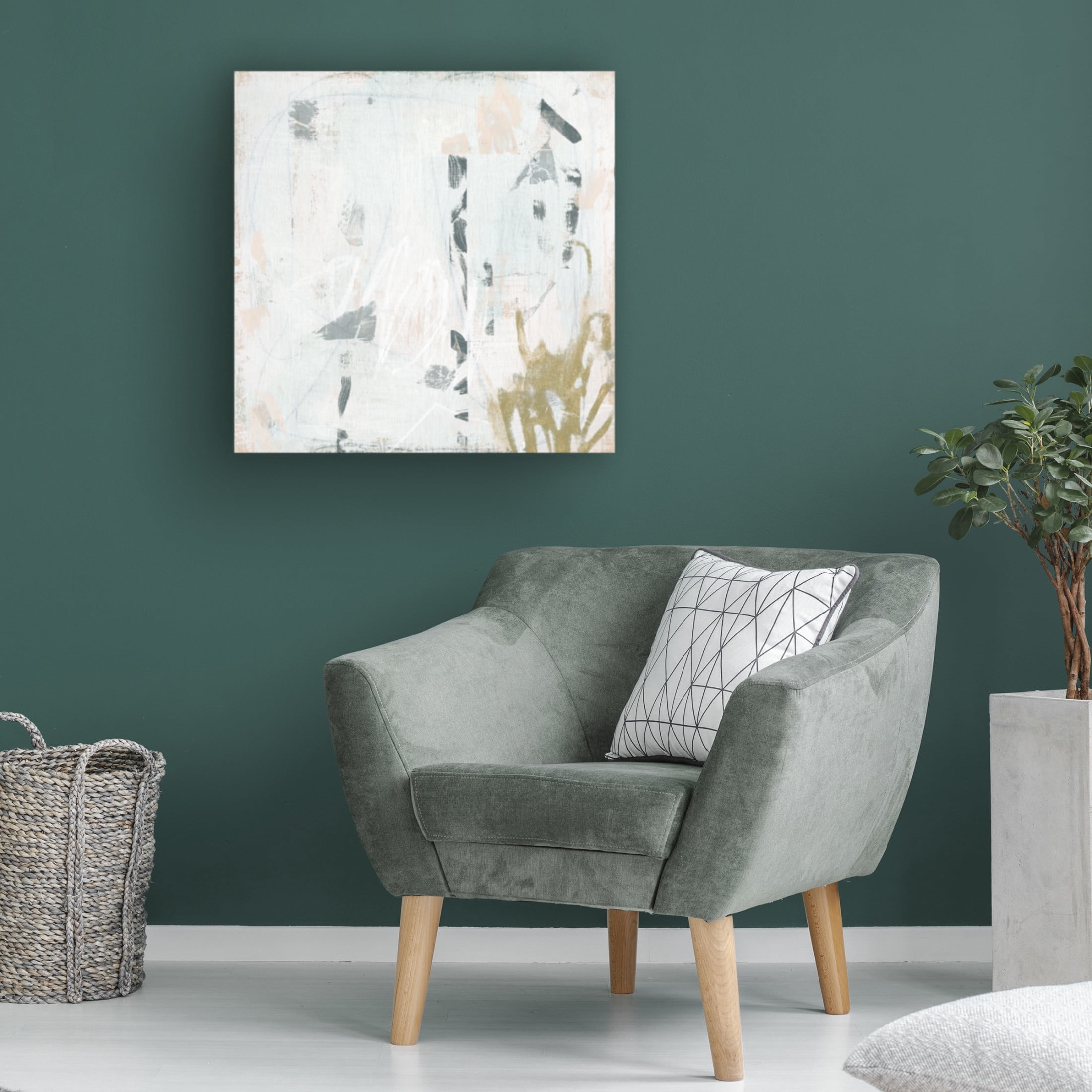 Trademark Fine Art June Erica Vess Serif II Canvas Wall Art
