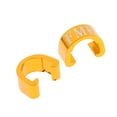 thumbnail image 4 of Clips en C de guía de manguera de carcasa de hebilla de de aluminio piezas , Oro DYNWAVEMX Bike C Clips Cabe Hebillas, 4 of 5