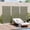 Olive Gray, variant on MAYEERTY 59x30x16 Inch Olive Gray Galvanized Steel Privacy Screen, 5 Piece Set for Outdoor Garden