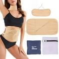 thumbnail image 1 of Oil Pack Wrap Kit with Zipper Reusable Organic Oil Wrap with Adjustable Strap Leakproof Oil Pack Compress Soft Oil Neck, 1 of 9