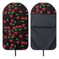 thumbnail image 6 of POLERO Heart Shaped Cherry Pattern Terry Cloth Car Seat Cover Universal Car Seat Towel Cover, Non-Slip Machine Washable Towel Car Seat Cover Fit for Vans Trucks Sedans, 6 of 7