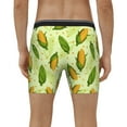 thumbnail image 2 of Men's Boxer Briefs, Fresh Corn Soft and Breathable Mens Underwear Boxer Briefs With Widen Waist, 2 of 5