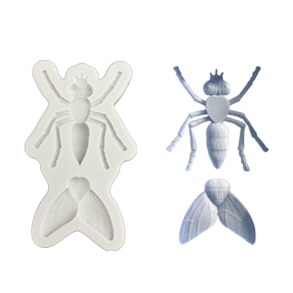 Realistic Bugs Silicone Mold For Halloween Decorations Party Props Jewelry Making Tools Reusable Flexible Mould