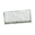 thumbnail image 3 of WeiLaiKeQi Marble Serving Tray Perfume Holder Jewlery Dish for Office Vanity Coffeeshop White B, 3 of 9