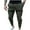 Army Green, variant on JURANMO Mens Casual Cargo Pants Stretch Elastic Waist Joggers Pants Tapered Sweatpants with Multi Pockets Fall Savings Khaki XL