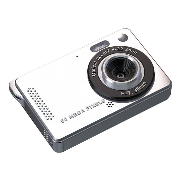 Cámara digital Pisexur para hombres, 1080P, compatible con fotografía de hasta 50 MP, estabilización electrónica, cámara digital CCD de 16X, portátil para estudiantes, electrónica para niños, organiz
