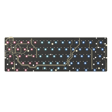GATERON GT60 PRO Magnetic Keyboard PCB, Compatible with GH60-60% 61 Keys HE PCB