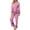 Z1 Pink, variant on yievot Women 2 Piece Lounge Pajamas Sets Casual Long Sleeve Top Pants Matching Set 2024 Fall Outfits Clothes Sleepwear