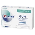 thumbnail image 2 of Pasta de dientes Crest Gum Detoxify Deep Clean 120 ml (paquete de 2), 2 of 9