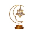 thumbnail image 1 of DOLITY Hanging moon light Decor Decorations Bedside Light for Gift Family Office Clear Clear Star, 1 of 9