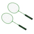 thumbnail image 1 of Sports Badminton Racket, Badminton Racquet Set Green Split Type Durable Impact   For Badminton Court, 1 of 8