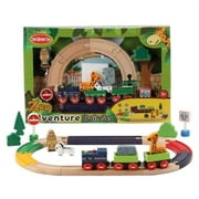 Omni Wooden Toys  Zoo Adventure Train Set - 22 Piece