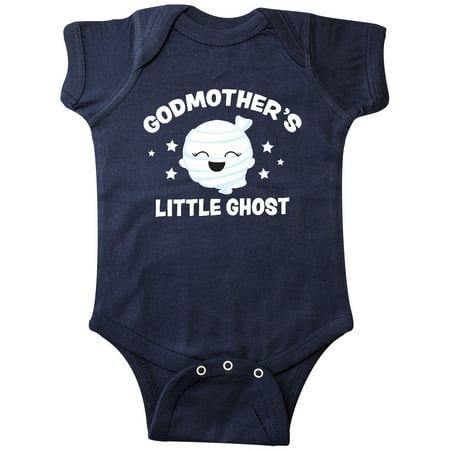 

Inktastic Cute Godmother s Little Ghost with Stars Gift Baby Girl Bodysuit