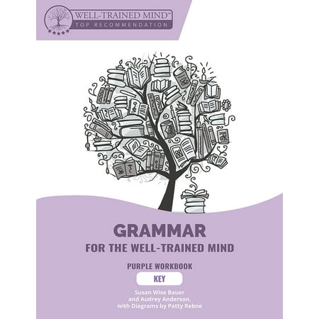 Grammar for the Well-Trained Mind: Key to Purple Workbook : A Complete Course for Young Writers, Aspiring Rhetoricians, and Anyone Else Who Needs to Understand How English (Best English Novel Writers)