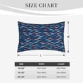 thumbnail image 4 of Pofeuu Colorful Fish 3 Print Polyester Microfiber Plush Pillowcases, Super Soft and Cozy Pillow Case Covers with Envelop Closure（Pillow core not included）-20"x30", 4 of 6