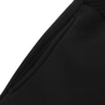 thumbnail image 4 of HOOMEUMY Men's Sweatpants Jogger Pants Elastic Waist Drawstring Loose Fit Comfortable Sports Trousers for Running Gym Workout Black M, 4 of 5