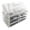 thumbnail image 3 of IGUOHAO Acrylic Makeup Organizer Cosmetic Organizer Jewelry and Cosmetic Storage Display Boxes, 3 of 4
