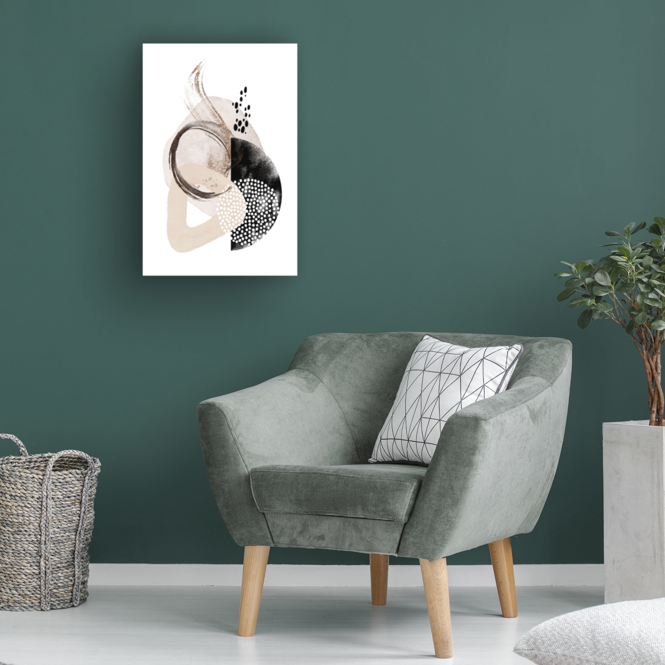 Trademark Fine Art Sally Ann Moss Dramatic Dreams 3 Canvas Wall Art