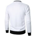 thumbnail image 4 of Futezty Men Lightweight Jacket Casual Jacket Waffle Knitted Black Jacket Coat, 4 of 5