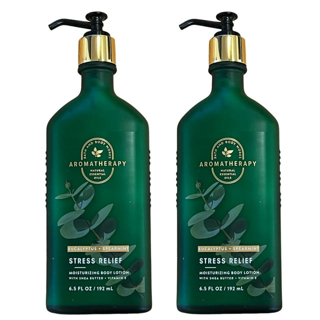 Set de regalo Bath & Body Works para aliviar el estrés, eucalipto y menta