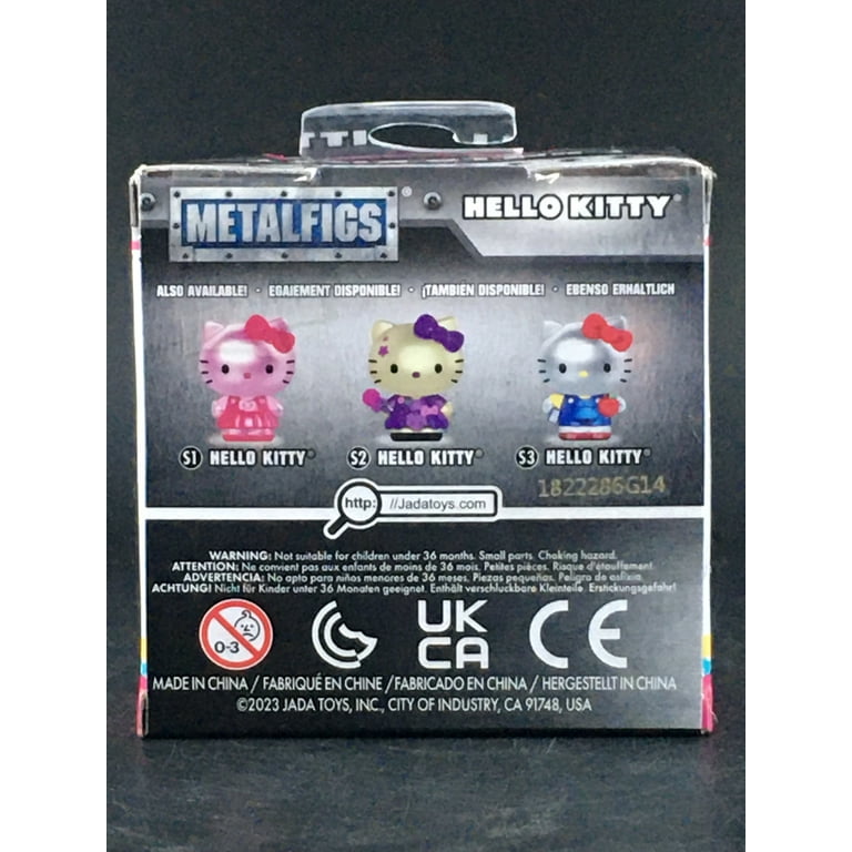 Jada Toys JTY-84400BL-C Hello Kitty Blue 2.5 Inch MetalFigs Jada Toys JTY-84400BL-C Hello Kitty Blue 2.5 Inch MetalFigs