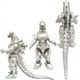 thumbnail image 4 of Figura de acción Mecha Godzilla, rey de los monstruos, articulaciones móviles, dinosaurio, 17 cm, modelo Mechagodzilla, juguetes para niños, 4 of 5