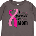 thumbnail image 4 of Inktastic Breast Cancer Awareness I Support My Mom with Pink Ribbon Boys or Girls Long Sleeve Toddler T-Shirt, 4 of 5