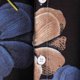 thumbnail image 5 of Camisas Cuello De Hombre Hombres Primavera y verano Casual Solapa Estampado de un solo pecho Vacaciones en la playa Manga corta Camisa de vacaciones al libre (Navy, S), 5 of 7