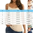 thumbnail image 3 of Timegard Built in Bras Tank Tops for Women Scoop Neck Spaghetti Strap Slim Comfy Camisole Tops Basic Tee, 3 of 8