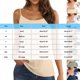 thumbnail image 4 of Camisas holgadas,Camisola sin mangas con cuello en V para mujer, camiseta de tirantes lisa de verano, tejido elástico suave, ropa informal para el hogar o la oficina, sopatenor, 4 of 9