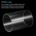 thumbnail image 4 of Unique Bargains Tuyau Acrylique Transparent Tube Rond Rigide 105mm ID 110mm OD 6 Pouces pour Lampes et Lanternes Système de Refroidissement par Eau, 4 of 6