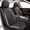 088-Golden Line161, variant on DIKSOAKR Car Seat Covers Fit for Lexus LS 460/500 2007-2023 Waterproof Leather Seat Protector,Premium Auto Interior Accessories,Compatible Airbag,Black,Front Set( 2 Seats)
