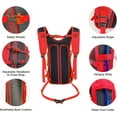 thumbnail image 2 of Wolt | Hiking Hydration Backpack with 2L Hydration Bladder Hiking Cycling Climbing for Unisex(Red), 2 of 7