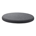 thumbnail image 3 of Round Seat Pad Memory Foam Seat Cushion Japanese Style Washable Stool Cushion Floor Cushion for Household Kitchen Dining Room Dark Gray 30cm, 3 of 9