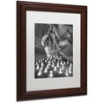 thumbnail image 2 of Trademark Fine Art "Candle Canyon II" Canvas Art by Moises Levy White Matte, Wood Frame, 2 of 4