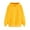 Yellow, variant on Dyfzdhu Hoodies for Women Long Sleeve Hoodie Sweatshirt Hooded Pullover Tops Blouse With Pocket